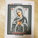 Богородиця Семистрільна, А4, срібло